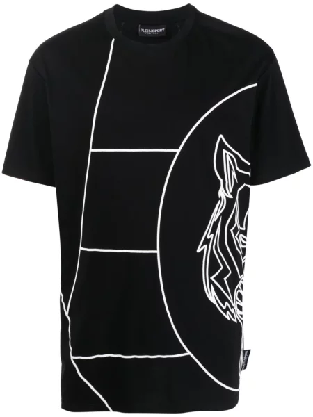 Tricou Plein Sport cu imagine negru