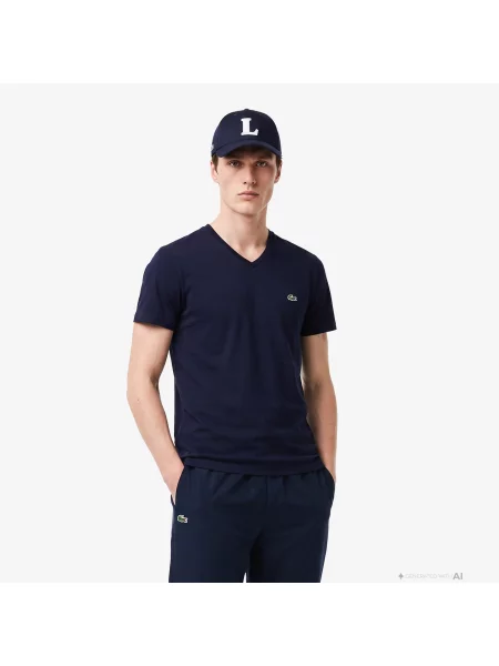 Футболка Lacoste синяя
