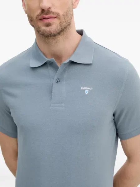 Polo Barbour με κέντημα μπλε