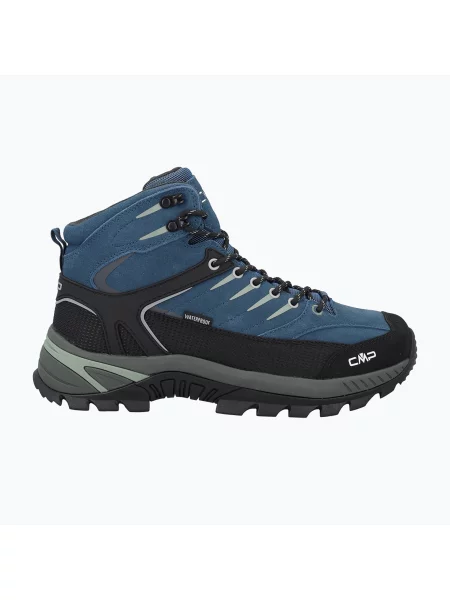Încălțăminte de trekking pentru bărbați CMP Rigel Mid Waterproof avio/salvia
