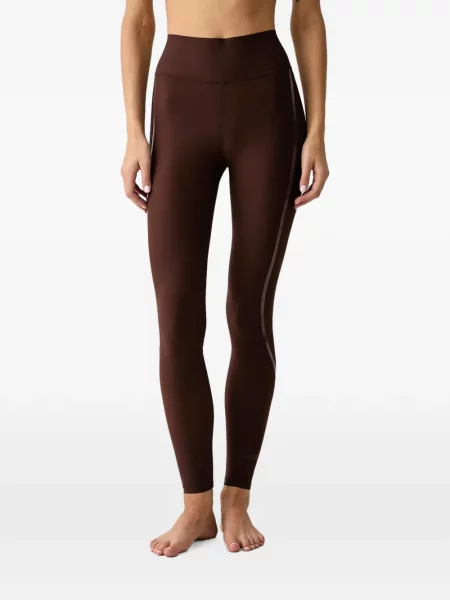 Leggings Casall cu dungi maro