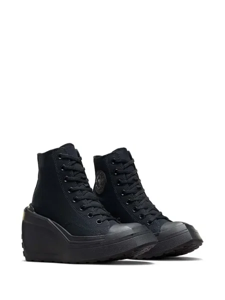 Kožne trčanje tenisice Converse Chuck Taylor All Star s platformom bijela