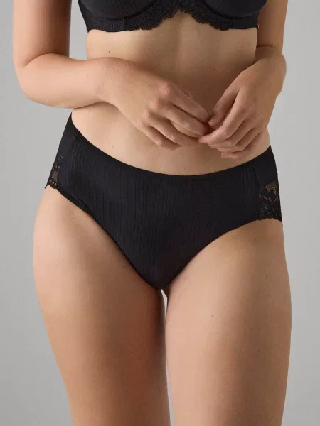 Женские трусики слип чорні