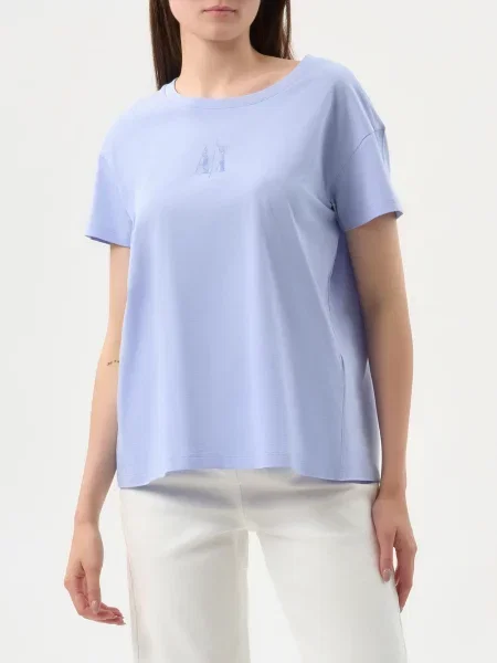 Футболка Armani Exchange блакитна