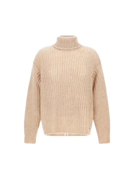 Sweter Herno wełniany beżowy