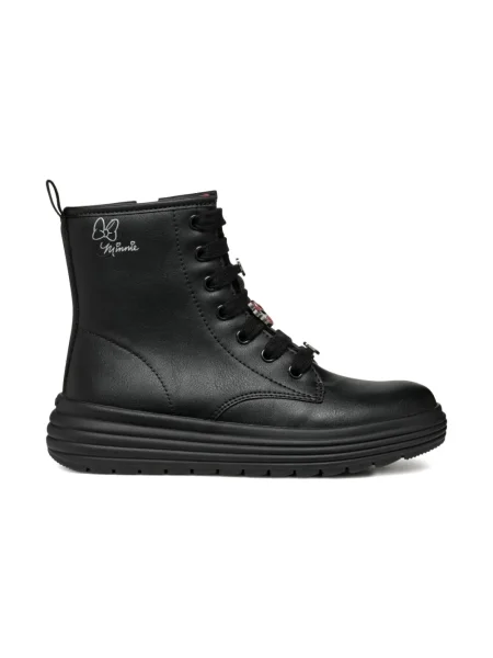 Buty do kostki dziecięce Geox czarne