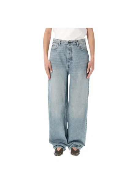 Jeansy straight leg Fear Of God niebieskie