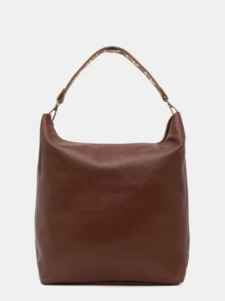 Answear.LAB geantă shopper pentru femei din piele maro