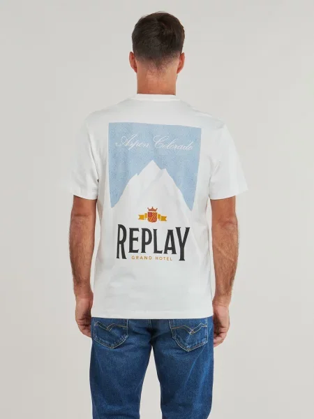 Majica Replay bijela