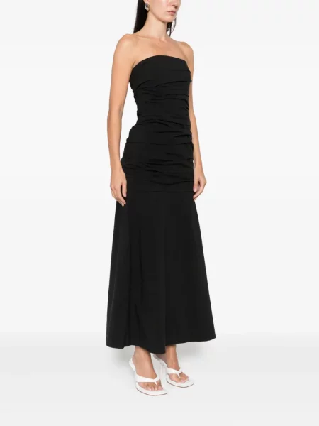 Rochie maxi St. Agni de costum negru