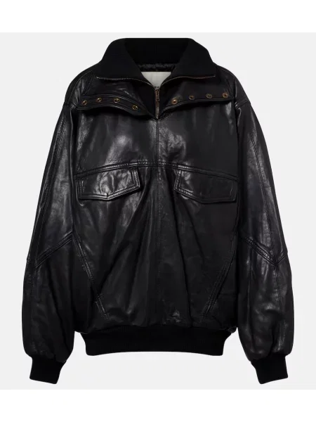 Geanta de piele Isabel Marant negru