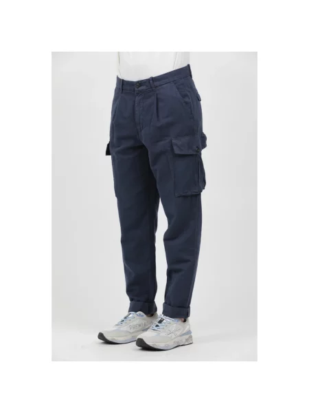 Spodnie cargo Mason's niebieskie