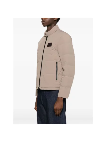 Kurtka puchowa Emporio Armani brązowa