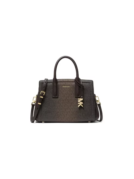 Crossbody kabelka Michael Michael Kors z ekologickej kože hnedá