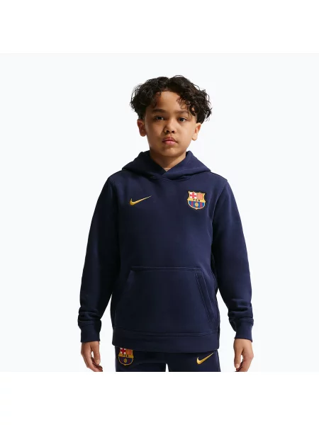 Nike gyerek pulóver FC Barcelona Club. Méret: XL kék