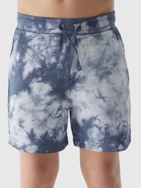 Pantaloni scurți copii 4f albastru