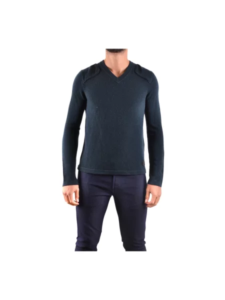 Dzianinowy sweter Adidas zielony