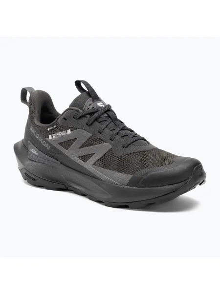 Salomon Elixir Activ GTX мъжки туристически обувки phantom/black/magnet черно