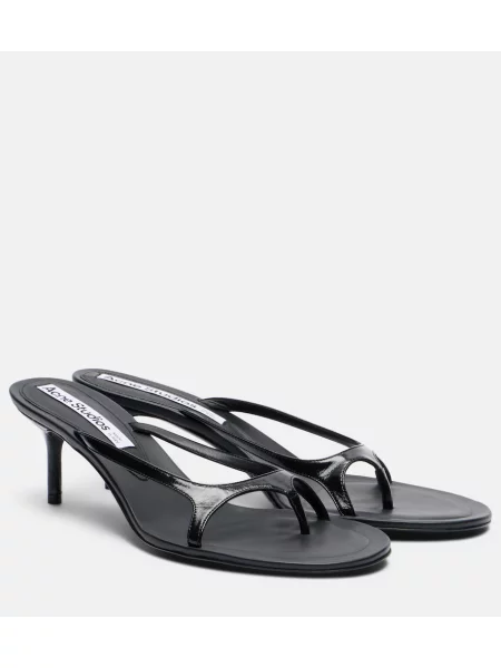 Sandale Acne Studios din piele negru
