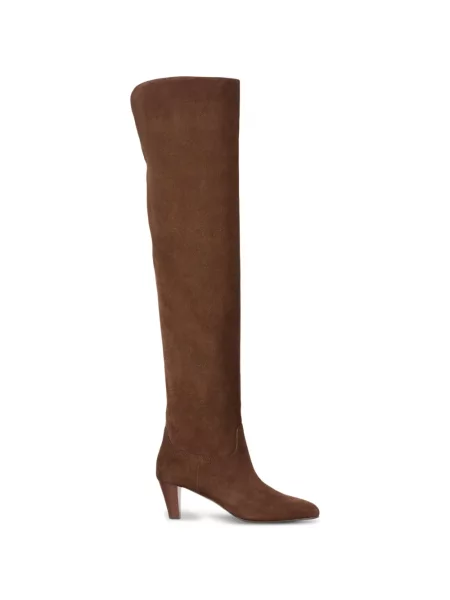 Botine Ralph Lauren Collection din piele de căprioară maro