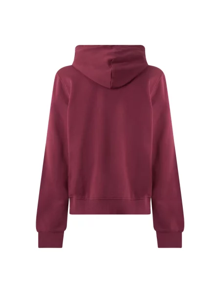 Bluza z kapturem Diesel z kapturem czerwona