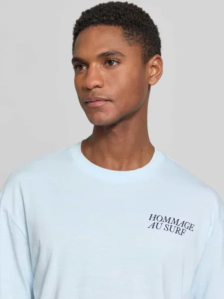 T-shirt o kroju regular fit z Mieszanka bawełny S.oliver Red Label