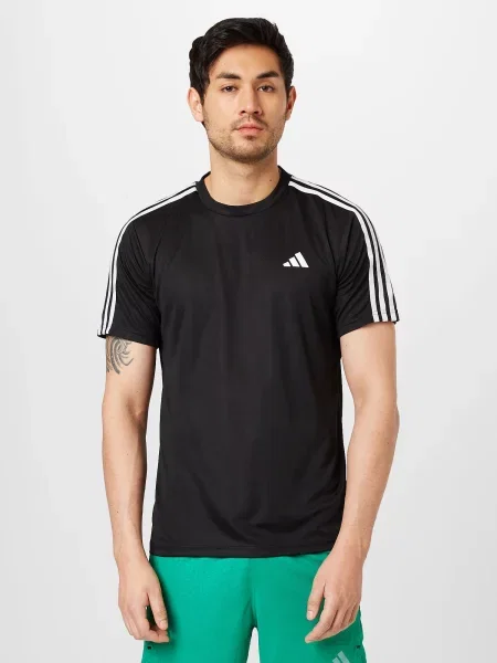 ADIDAS PERFORMANCE Tehnička sportska majica Train Essentials crna / bijela