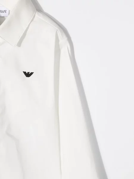 Dětské kalhoty Emporio Armani černé