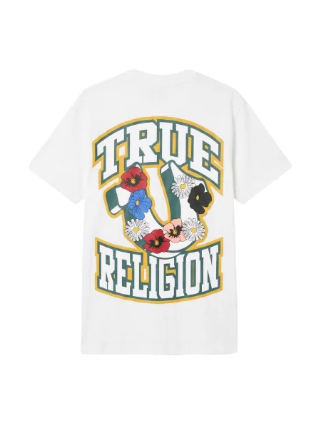 True Religion Póló Garten vegyes színek fehér