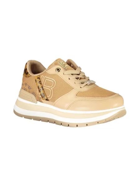Sneakersy Laura Biagiotti brązowe