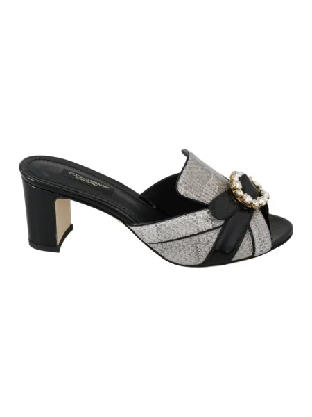 Klapki Dolce And Gabbana czarne