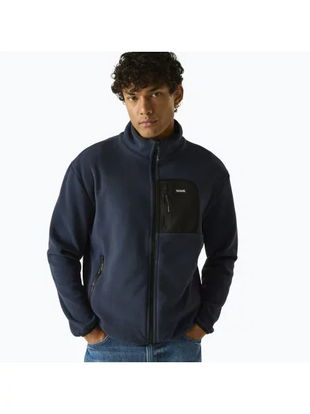 Hanorac din fleece Regatta din fleece negru