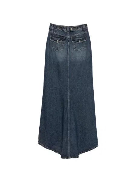 Fustă din denim Liu Jo albastru