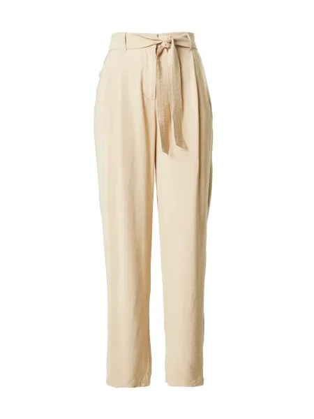 VERO MODA Pantaloni cutați ELSA închis bej