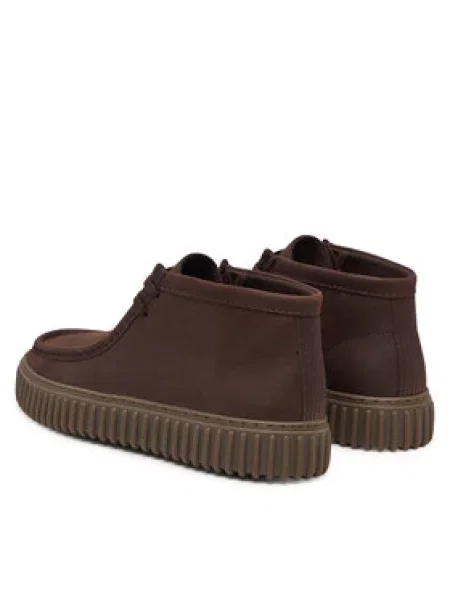 Polobotky Clarks hnědé