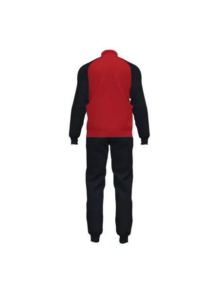 JOMA ACADEMY IV dres treningowy komplet bluza i spodnie czerwony/czarny S czarne