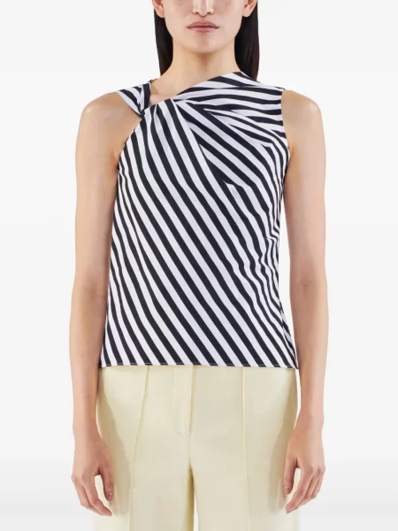 Top Adam Lippes negru