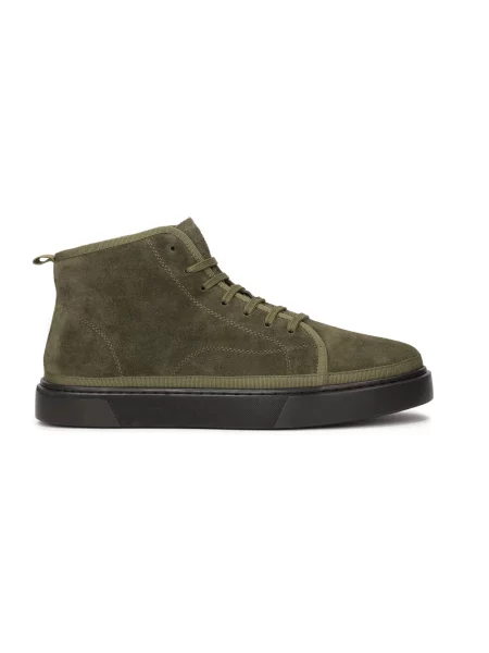 Sneakersy Kazar zamszowe zielone