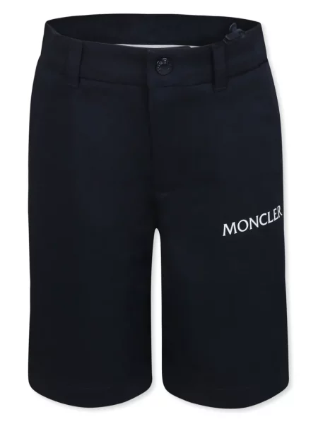 Szorty dziecięce Moncler Enfant niebieskie
