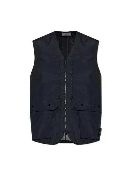 Kamizelka Stone Island z kamieniami niebieska