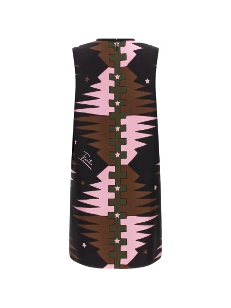 Rochie Pucci de mătase cu imagine negru