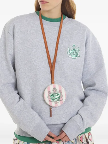 Portofel Maison Kitsune cu dungi