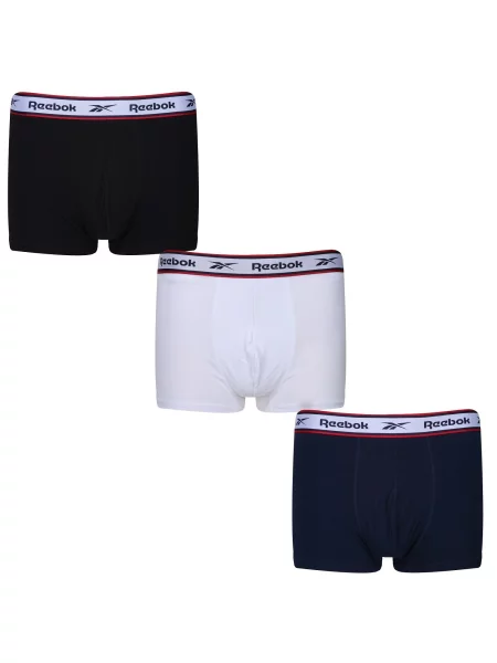 Reebok Boxeri Barlow bleumarin / roșu / negru alb