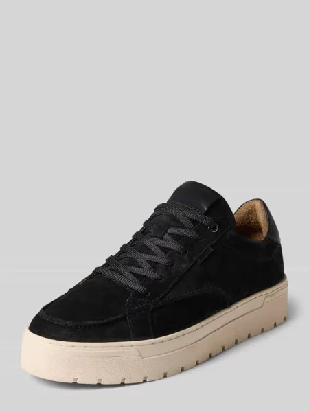 Sneakersy z naturalnej skóry model Ps Poelman czarne