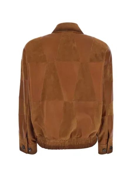 Geanta de piele Versace maro