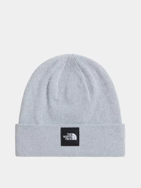 Шапка The North Face серая