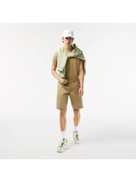 Шорты Lacoste бежевые