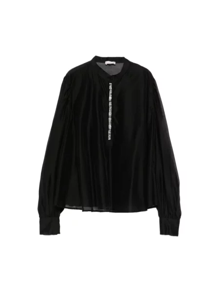 Koszula z krótkim rękawem Liu Jo z krótkim rękawem czarna