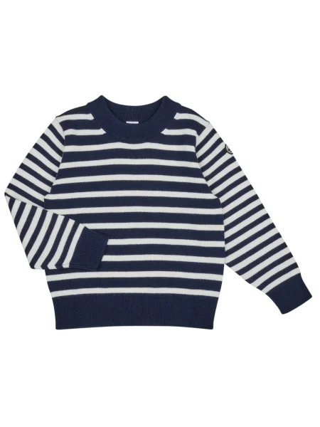 Pulover copii Petit Bateau albastru
