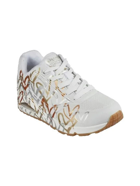 Pantofi Skechers alb